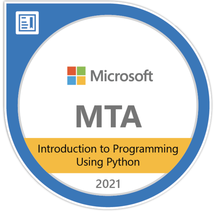 MTA Security Certification Badge